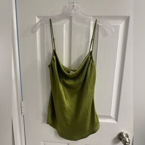 BNWT Aritzia Allusion Camisole in Succulent Green